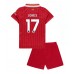 Maillot de foot Liverpool Curtis Jones #17 Domicile vêtements enfant 2024-25 Manches Courtes (+ pantalon court)